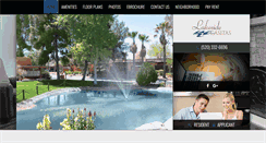 Desktop Screenshot of lakesidecasitasaz.com